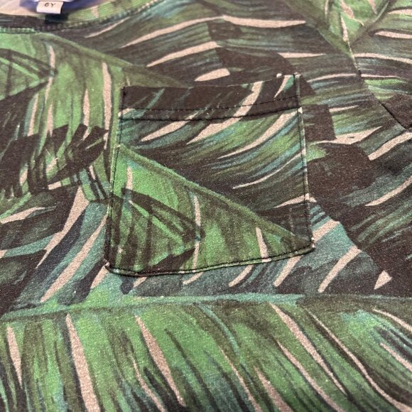 Sometime Soon Palm Tree Leaves T Shirt Kids 6Y - Picture 2 of 5